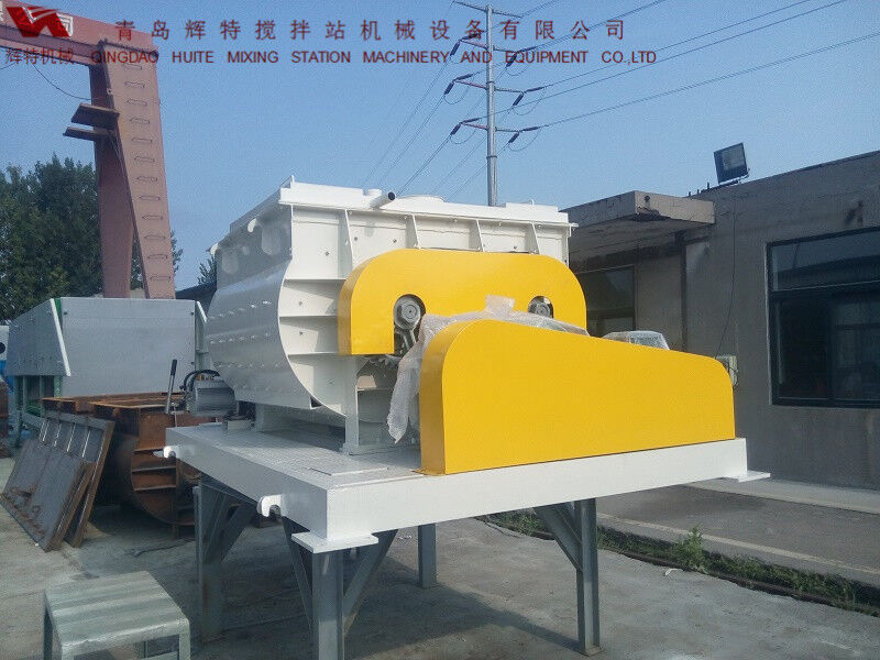 JS750攪拌臂采用偏心式設(shè)計(jì)，延長(zhǎng)使用壽命，青島輝特機(jī)械