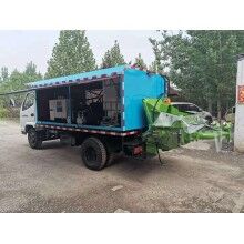  車載式雙噴頭濕噴機(jī)，車載式濕噴臺(tái)車，雙噴頭混凝土濕噴臺(tái)車